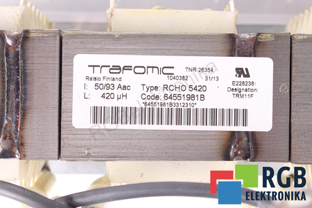 RCHO5420 TRAFOMIC OY DROSELINĖ SKLENDĖ