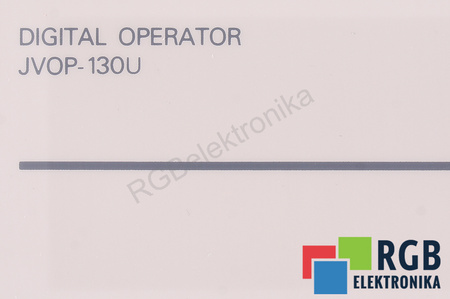 JVOP-130U YASKAWA VALDYMO IR VALDYMO PULTAS