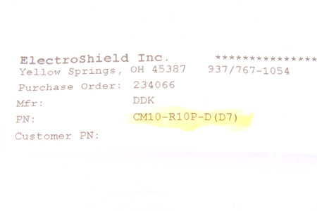 CM10-R10P-D-D7 DDK LTD. 10PIN LIZDAS