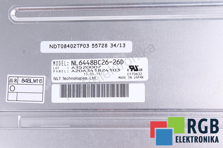 NL6448BC26-26D NLT TECHNOLOGIES LCD MATRICA