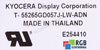 T-55265GD057J-L-W-AND KYOCERA LCD MATRICA