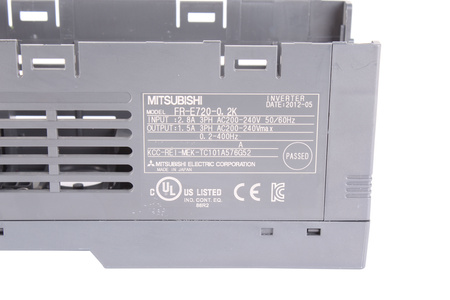 FR-E720-0.2K MITSUBISHI ELECTRIC DĖŽUTĖS PRIEKIS
