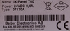 T6007170A BEIJER ELECTRONICS AB IX PANEL