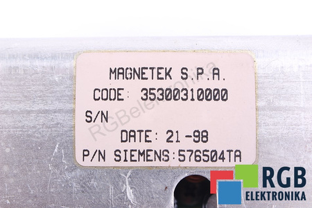35300310000 MAGNETEK 576504TA