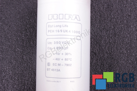 KONDENSATORIUS PEH169UK4100Q RIFA 350VDC, 1000UF KONDENSATORIUS