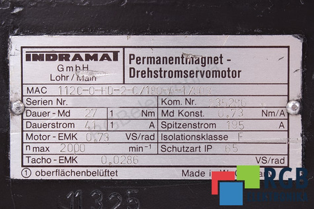 MAC112C-0-HD-2-C/180-A-1/S03 INDRAMAT