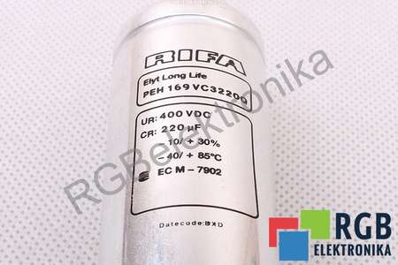 KONDENSATORIUS PEH 169 VC3220Q RIFA 220UF, 400VDC, CR KONDENSATORIUS