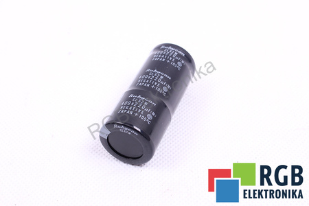 KONDENSATORIUS 220UF 400V RUBYCON CE62W KONDENSATORIUS