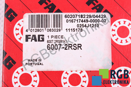 6007-2RSR FAG 35X62X14 GUOLIS