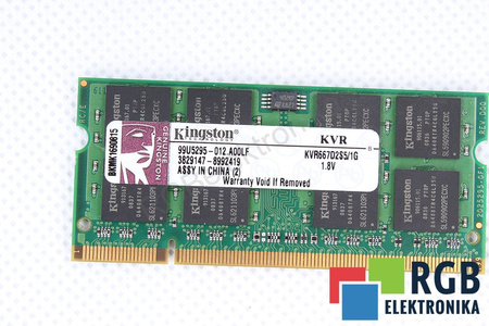 KVR667D2S5/1G KINGSTON 1GB DDR2