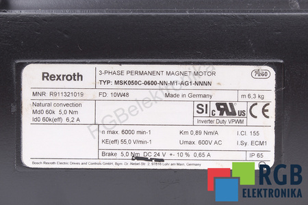 MSK050C-0600-NN-M1-AG1-NNNN BOSCH REXROTH R911321019