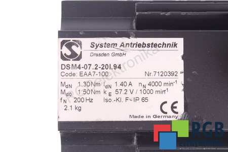 DSM4-07.2-20I.94 SYSTEM ANTRIEBS TECHNIK STATORIAUS