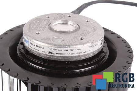 R2D140-AB02-14 EBM PAPST 140X140X80.5MM, 0.150KW, 400V, 0.24A VENTILIATORIUS