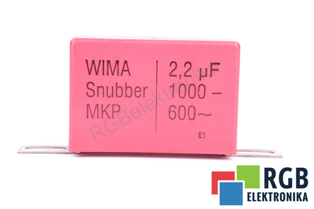 KONDENSATORIUS 2.2UF 1000V WIMA 600VAC