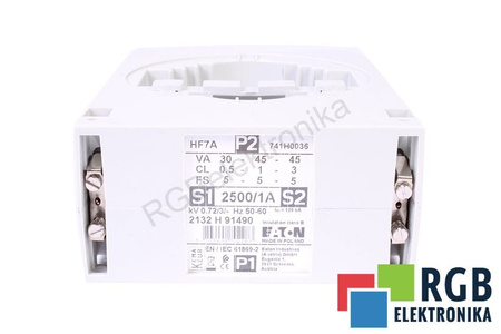 HF7A-2500/1A EATON 741H0036 SROVĖS TRANSFORMATORIUS