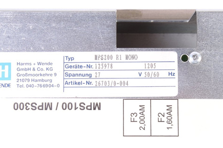 MPS200R1MONO HWH
