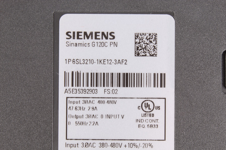 6SL3210-1KE12-3AF2 SIEMENS SINAMICS G120C