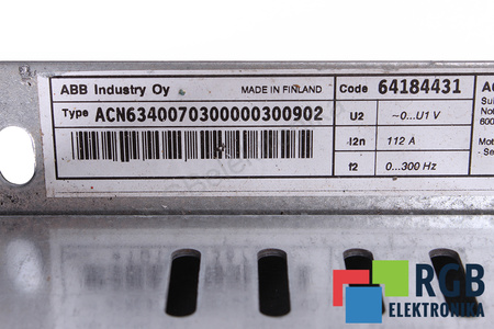 ACN6340070300000300902 ABB ACS600