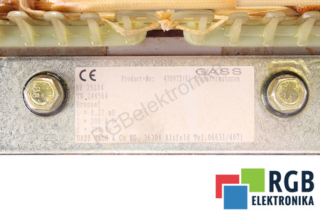 BV29284 GASS DROSSELIS