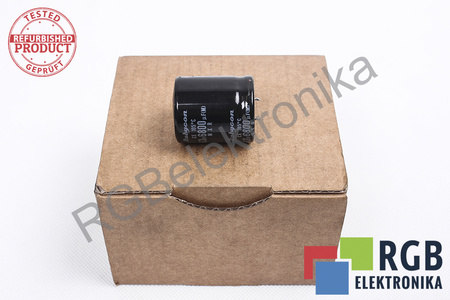 KONDENSATORIUS MXR RUBYCON 6800UF, 63VDC KONDENSATORIUS