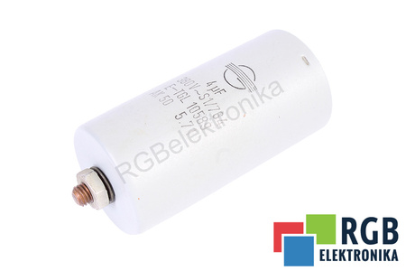 KONDENSATORIUS 4UF 380V 4UF, 380V KONDENSATORIUS