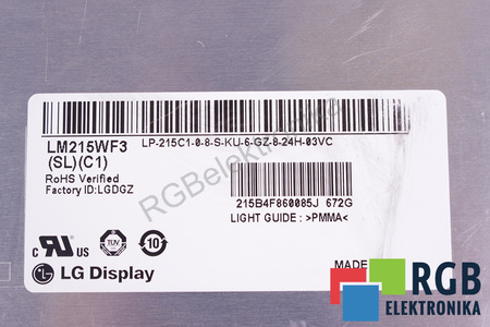 LM215WF3 LG LCD MATRICA