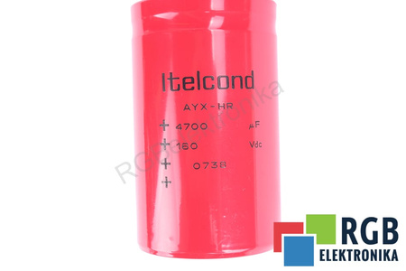 KONDENSATORIUS AYX-HR ITELCOND 4700UF, 160V