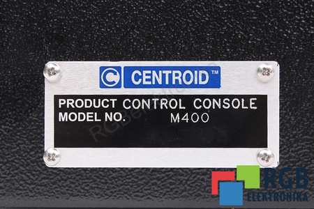 M400 CENTROID #13181 CNC OPERATORIAUS KONSOLĖ SU KOMPIUTERIU IR KLAVIATŪRA