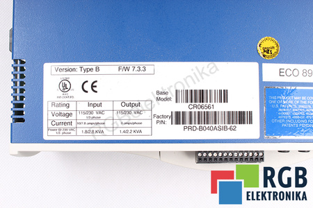 PRD-B040ASIB-62 KOLLMORGEN SEIDEL CR06561-MZ SERVOSTAR