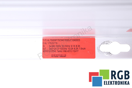 VLT5006PT5C54STR3DLF10A00C0 DANFOSS VLT5000