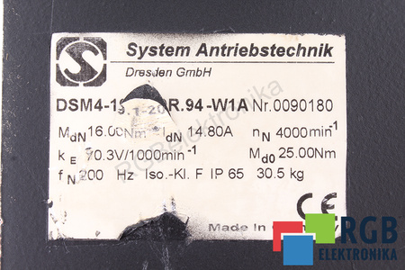 DSM4-19.1-20R.94-W1A SYSTEM ANTRIEBS TECHNIK STATORIAUS