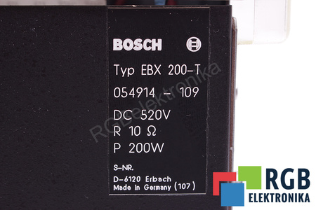 EBX200-T BOSCH 10 OHM 200W STABDYMO VARŽA