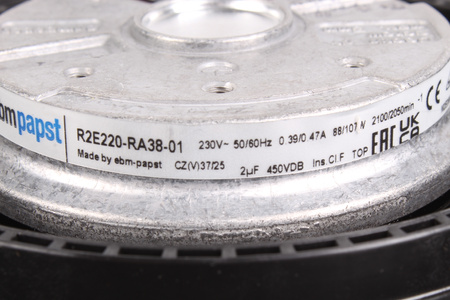 R2E220RA3801 EBM PAPST 230V VENTILIATORIUS