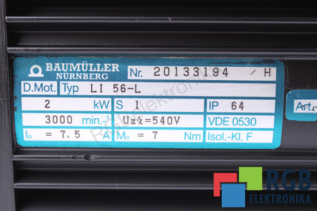 LI56-L BAUMÜLLER 2KW