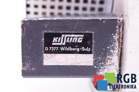 DW07 KISSLING VARIKLIO PŪSTUVAS