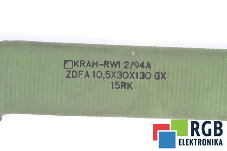 ATSPARUMAS ZDFA KRAH-RWI 10.5X30X130GX 15OHM