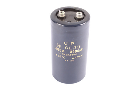 KONDENSATORIUS 3900UF 400V MATSUSHITA UP CE33 65X125MM