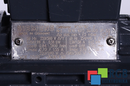 1HQ5162-0GK10-6JU7-Z SIEMENS Z:A11 G39 K09 2CV7187-2