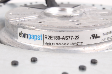 R2E180-AS77-22 EBM PAPST M2E068-BF 0.1KW, 230V, 0.45A 142X72MM VENTILIATORIUS