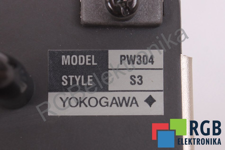 PW304 YOKOGAWA STYLE S3