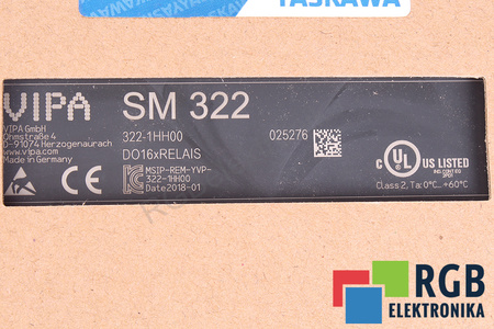 322-1HH00 YASKAWA VIPA SM322 ANALOGAS 6ES7322-1HH01-0AA0