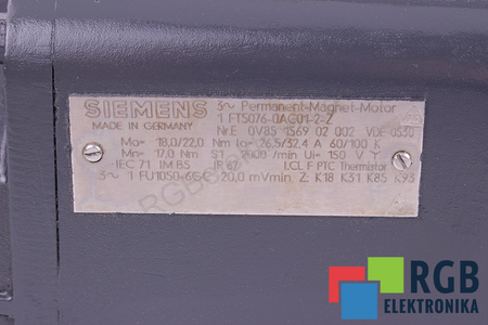 1FT5076-0AC01-2-Z SIEMENS TAKOGENERATORIUS