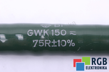ATSPARUMAS GWK150 VISHAY 75, OHM