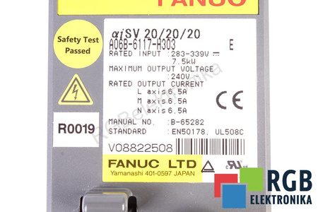 A06B-6117-H303 FANUC
