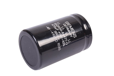 KONDENSATORIUS B43550-A4477-Q SIEMENS 470UF, 350V KONDENSATORIUS