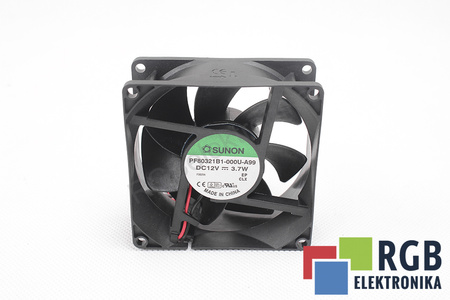 PF80321B1-000U-A99 SUNON 80X80X32MM, 12V VENTILIATORIUS