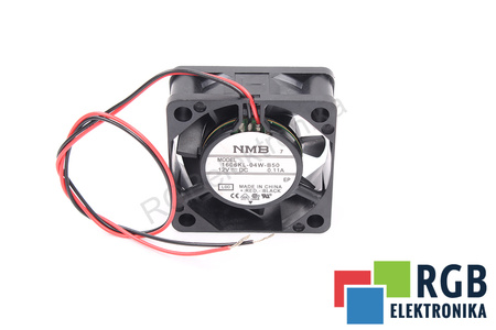 1606KL-04W-B50 NMB TECHNOLOGIES 40X4015MM, 12V, 0.11A VENTILIATORIUS