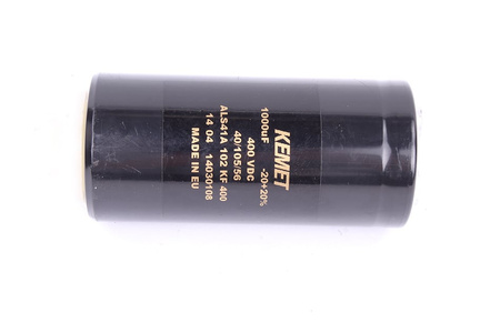 KONDENSATORIUS ALS41A KEMET 1000UF, 400VDC KONDENSATORIUS