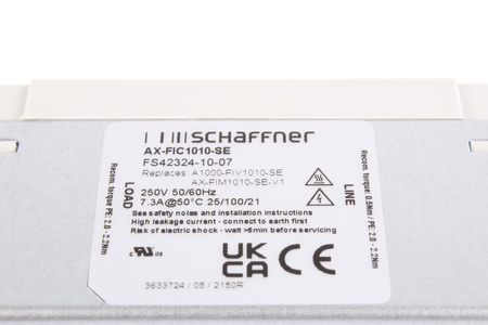 AX-FIC1010-SE SCHAFFNER FILTRAS