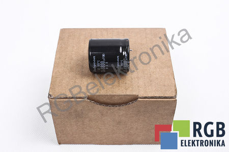 KONDENSATORIUS MXR RUBYCON 6800UF, 63VDC KONDENSATORIUS